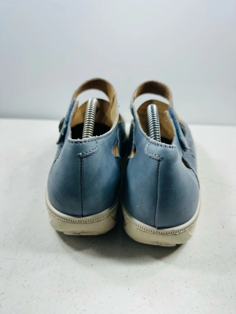 Womens Hotter Mary Jane Leather  Casual Shoes Sz 9